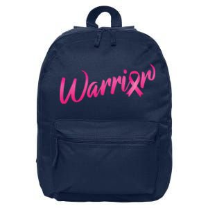 Breast Cancer Warrior 16 in Basic Backpack