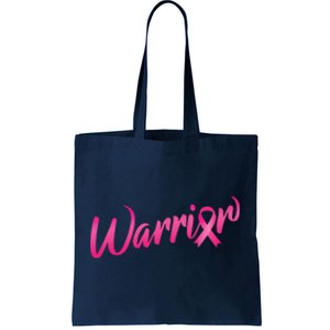 Breast Cancer Warrior Tote Bag