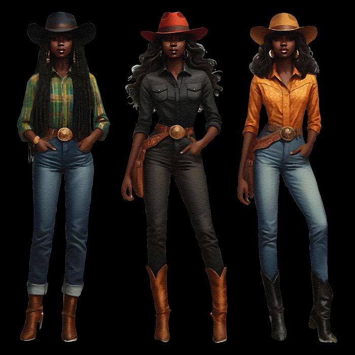Black Cowgirl Western Rodeo Melanin Black History Texas 16 in Basic Backpack