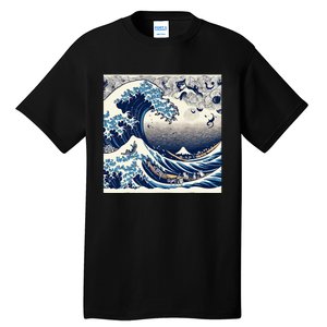 Blue Cats Wave For Kamala Tall T-Shirt