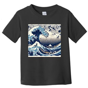 Blue Cats Wave For Kamala Toddler T-Shirt