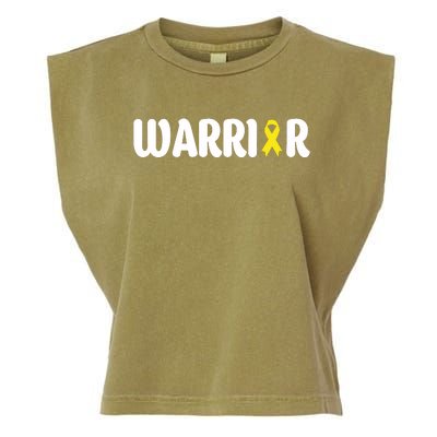 Bladder Cancer Warrior Gift Awareness Fighter Quote Saying Gift Garment-Dyed Women's Muscle Tee