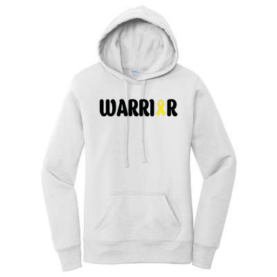 Bladder Cancer Warrior Gift Awareness Fighter Quote Saying Gift Women's Pullover Hoodie