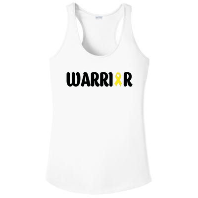 Bladder Cancer Warrior Gift Awareness Fighter Quote Saying Gift Ladies PosiCharge Competitor Racerback Tank