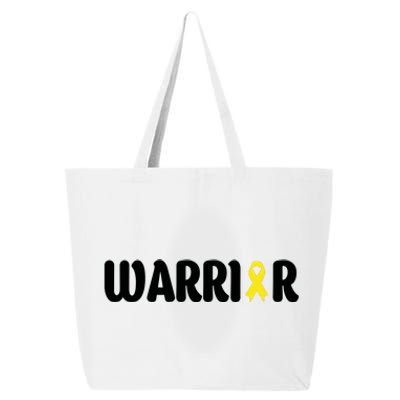 Bladder Cancer Warrior Gift Awareness Fighter Quote Saying Gift 25L Jumbo Tote