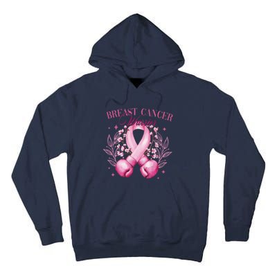 Breast Cancer Warrior Fighter Tall Hoodie