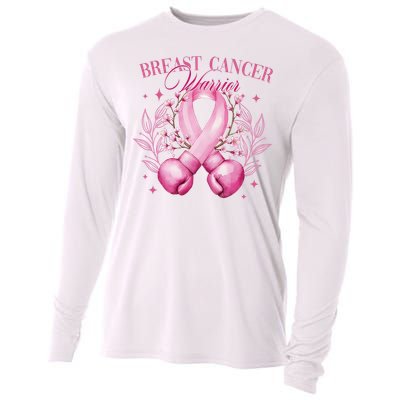 Breast Cancer Warrior Fighter Cooling Performance Long Sleeve Crew