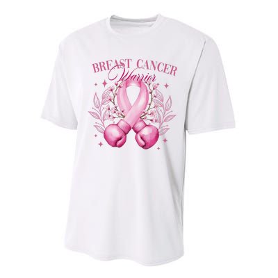 Breast Cancer Warrior Fighter Performance Sprint T-Shirt