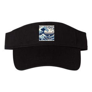 Blue Cats Wave For Kamala Funny Cat Ladies Valucap Bio-Washed Visor