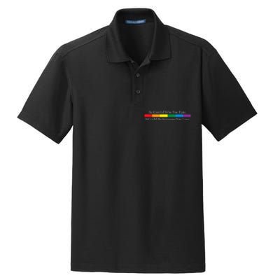 Be Careful Who You Hate It Could Be Someone You Love Dry Zone Grid Polo