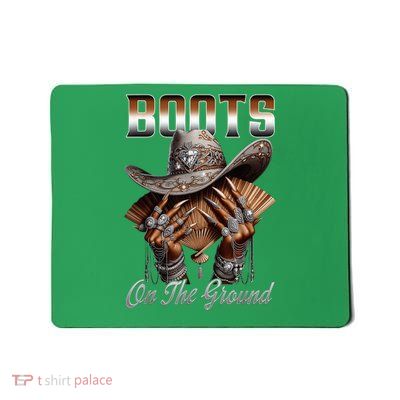 Boot Cowboy Western Cowgirl Linedance Mousepad