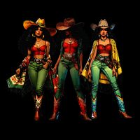 Black Cowgirl Western Rodeo Melanin Juneteenth Freedom Texas Bag