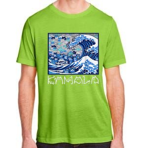 Blue Cats Wave For Kamala Funny Gift Adult ChromaSoft Performance T-Shirt