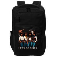 Black Cowgirl Western Rodeo Melanin Juneteenth Texas Impact Tech Backpack