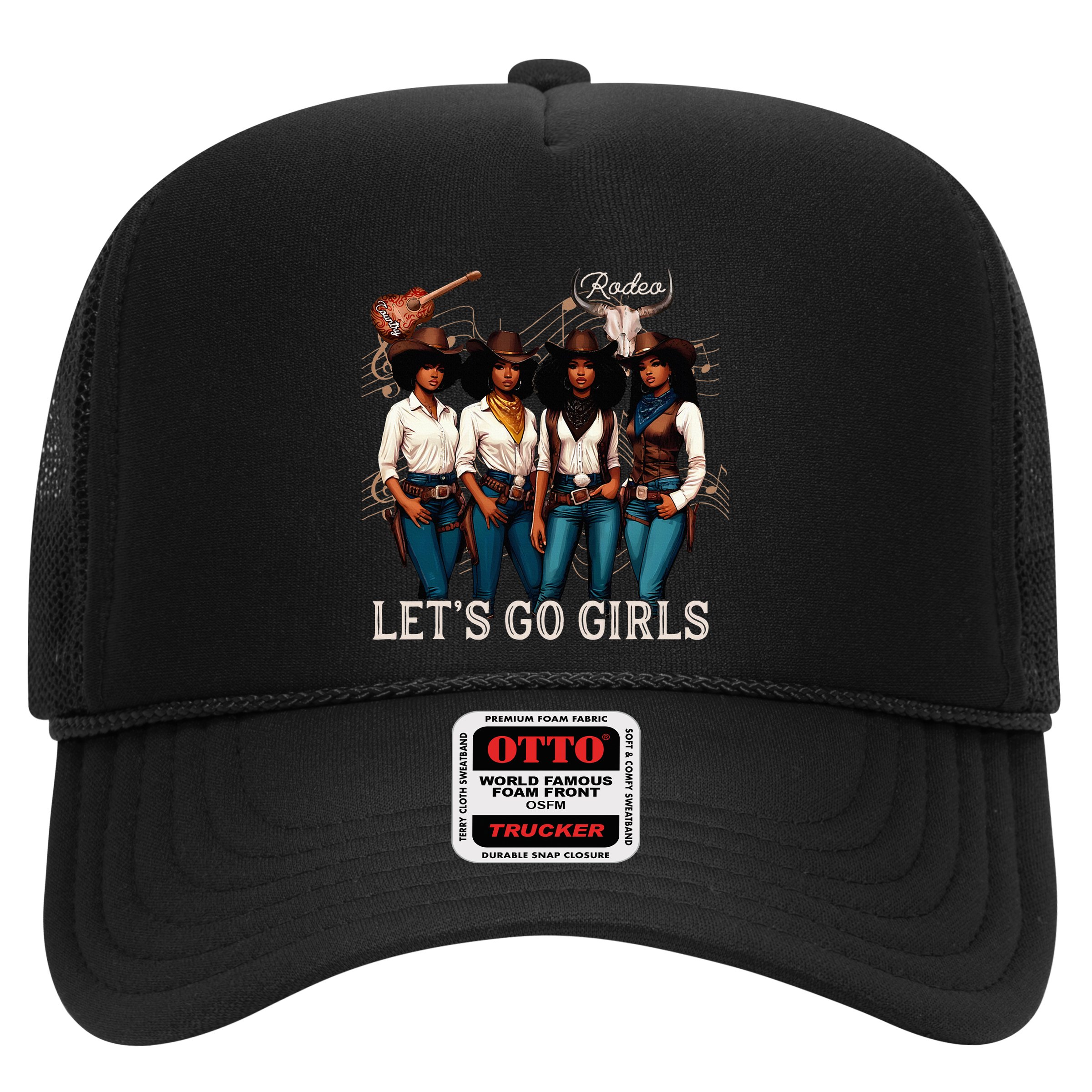 Black Cowgirl Western Rodeo Melanin Juneteenth Texas Hat