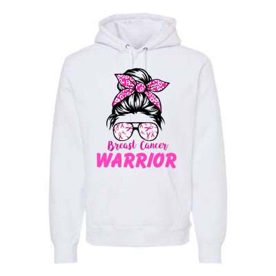 Breast Cancer Warrior Premium Hoodie