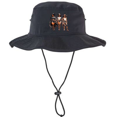 Black Cowgirl Western Rodeo Melanin Black History Texas Bucket Hat