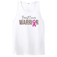 Breast Cancer Warrior Pink Ribbon Cheetah PosiCharge Competitor Tank