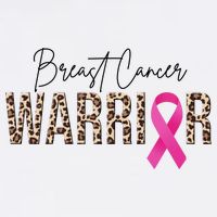 Breast Cancer Warrior Pink Ribbon Cheetah Golf Towel