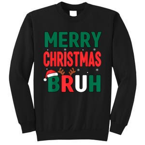 Bruh Christmas Xmas Funny Christmas Sweatshirt