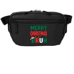 Bruh Christmas Xmas Funny Christmas Crossbody Pack