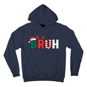 Bruh Christmas Xmas Funny Christmas Hoodie