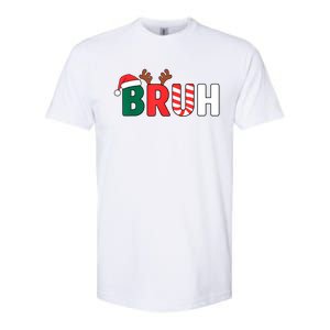 Bruh Christmas Xmas Funny Christmas Softstyle CVC T-Shirt