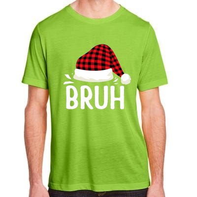 Bruh Christmas Xmas Funny Christmas Pajama Adult ChromaSoft Performance T-Shirt