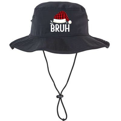 Bruh Christmas Xmas Funny Christmas Pajama Legacy Cool Fit Booney Bucket Hat