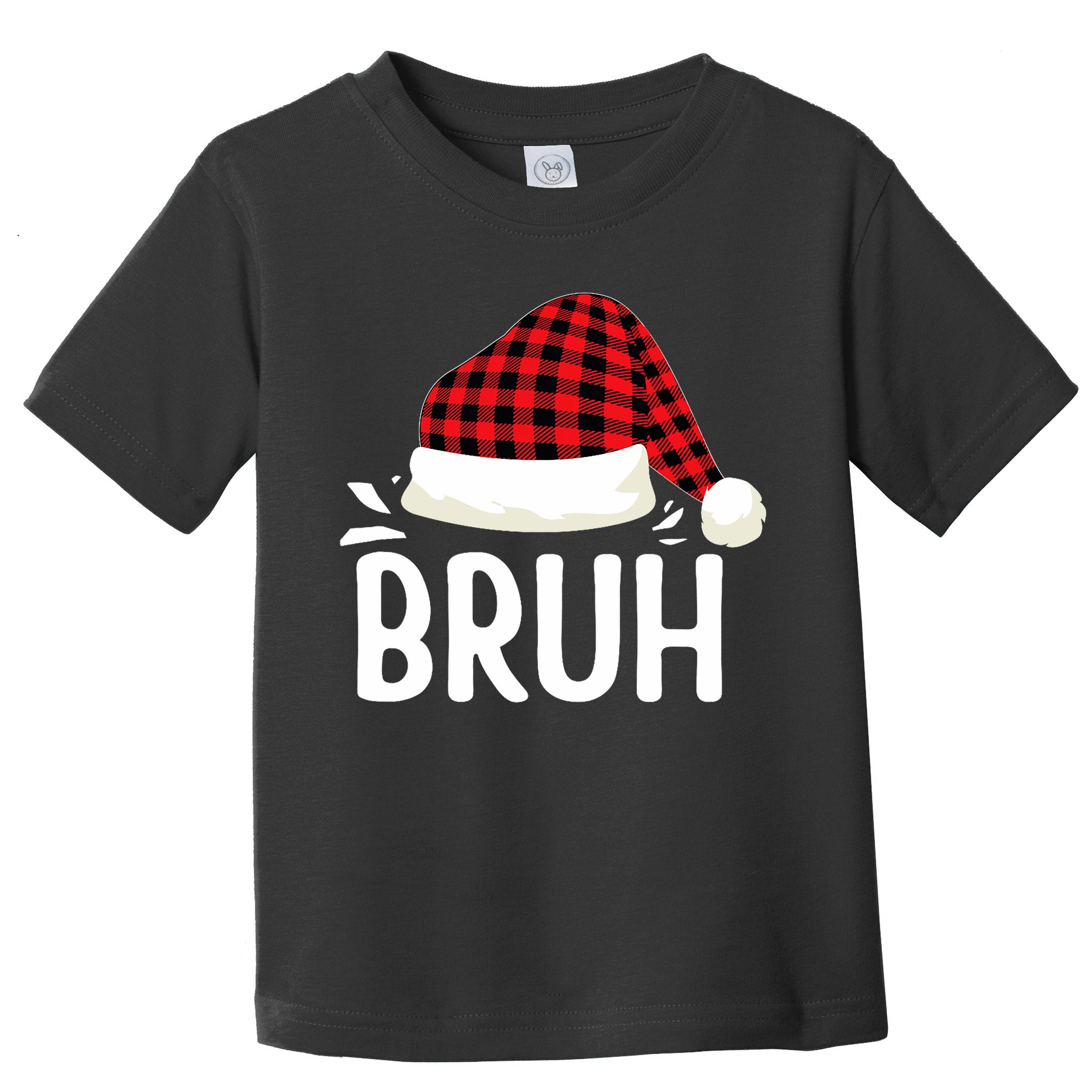 Bruh Christmas Xmas Funny Christmas Pajama Toddler T-Shirt