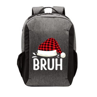 Bruh Christmas Xmas Funny Christmas Pajama Vector Backpack