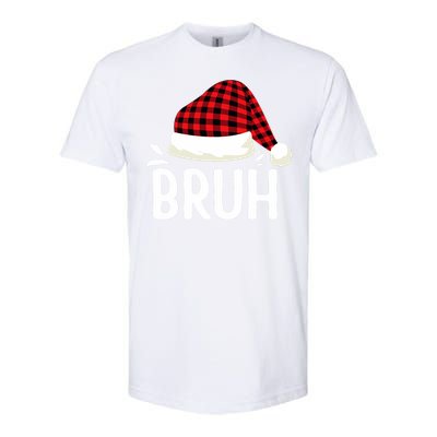 Bruh Christmas Xmas Funny Christmas Pajama Softstyle CVC T-Shirt