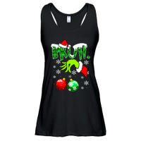 Bruh Christmas Xmas Teens Boy Funny Christmas Ladies Essential Flowy Tank