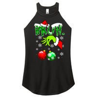 Bruh Christmas Xmas Teens Boy Funny Christmas Women's Perfect Tri Rocker Tank