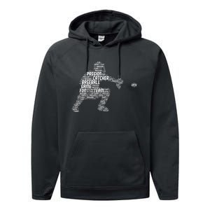 Baseball Catcher Y.O.U.T.H Performance Fleece Hoodie