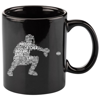 Baseball Catcher Y.O.U.T.H 11oz C Handle Ceramic Mug