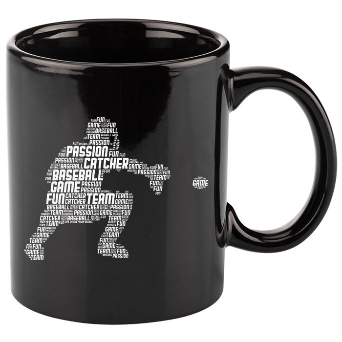 Baseball Catcher Y.O.U.T.H 11oz C Handle Ceramic Mug