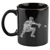 Baseball Catcher Y.O.U.T.H 11oz C Handle Ceramic Mug