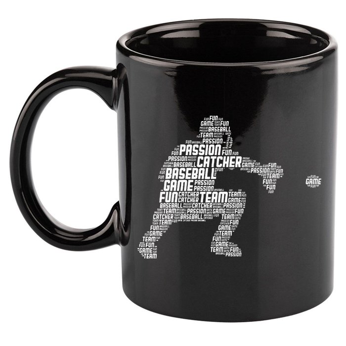 Baseball Catcher Y.O.U.T.H 11oz C Handle Ceramic Mug
