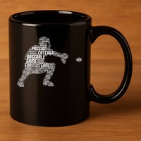 Baseball Catcher Y.O.U.T.H 11oz C Handle Ceramic Mug