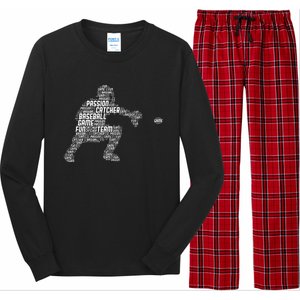 Baseball Catcher Y.O.U.T.H Long Sleeve Pajama Set