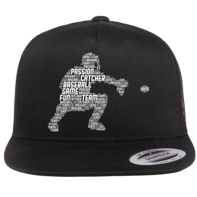 Baseball Catcher Y.O.U.T.H Flat Bill Trucker Hat