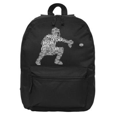 Baseball Catcher Y.O.U.T.H 16 in Basic Backpack