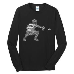 Baseball Catcher Y.O.U.T.H Tall Long Sleeve T-Shirt