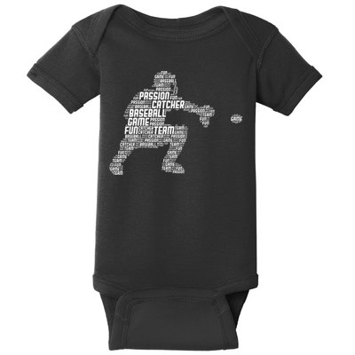Baseball Catcher Y.O.U.T.H Baby Bodysuit