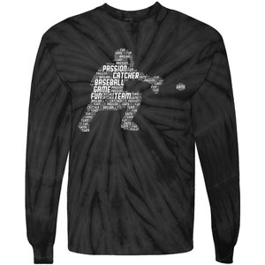 Baseball Catcher Y.O.U.T.H Tie-Dye Long Sleeve Shirt