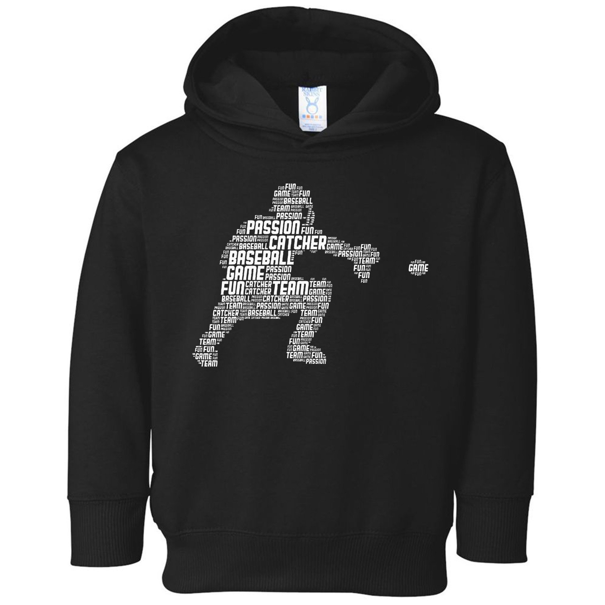 Baseball Catcher Y.O.U.T.H Toddler Hoodie