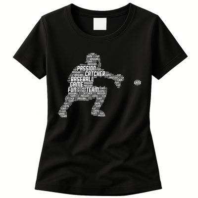 Baseball Catcher Y.O.U.T.H Womens T-Shirt