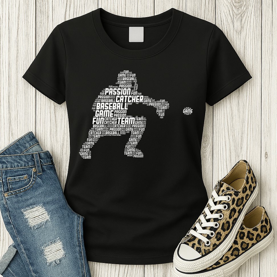 Baseball Catcher Y.O.U.T.H Womens T-Shirt