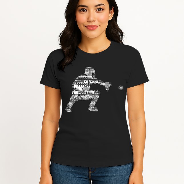 Baseball Catcher Y.O.U.T.H Womens T-Shirt